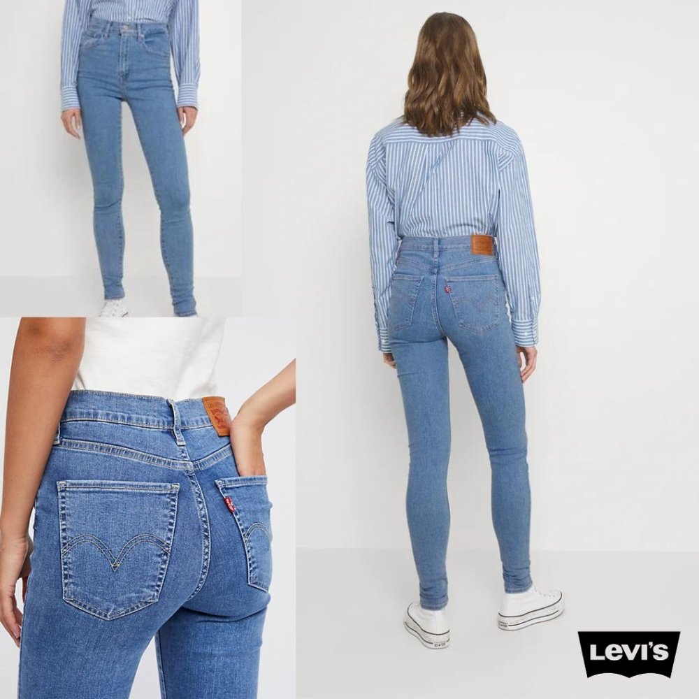 Levi's Premium Denim Mile High Super Skinny Jeans Size 26